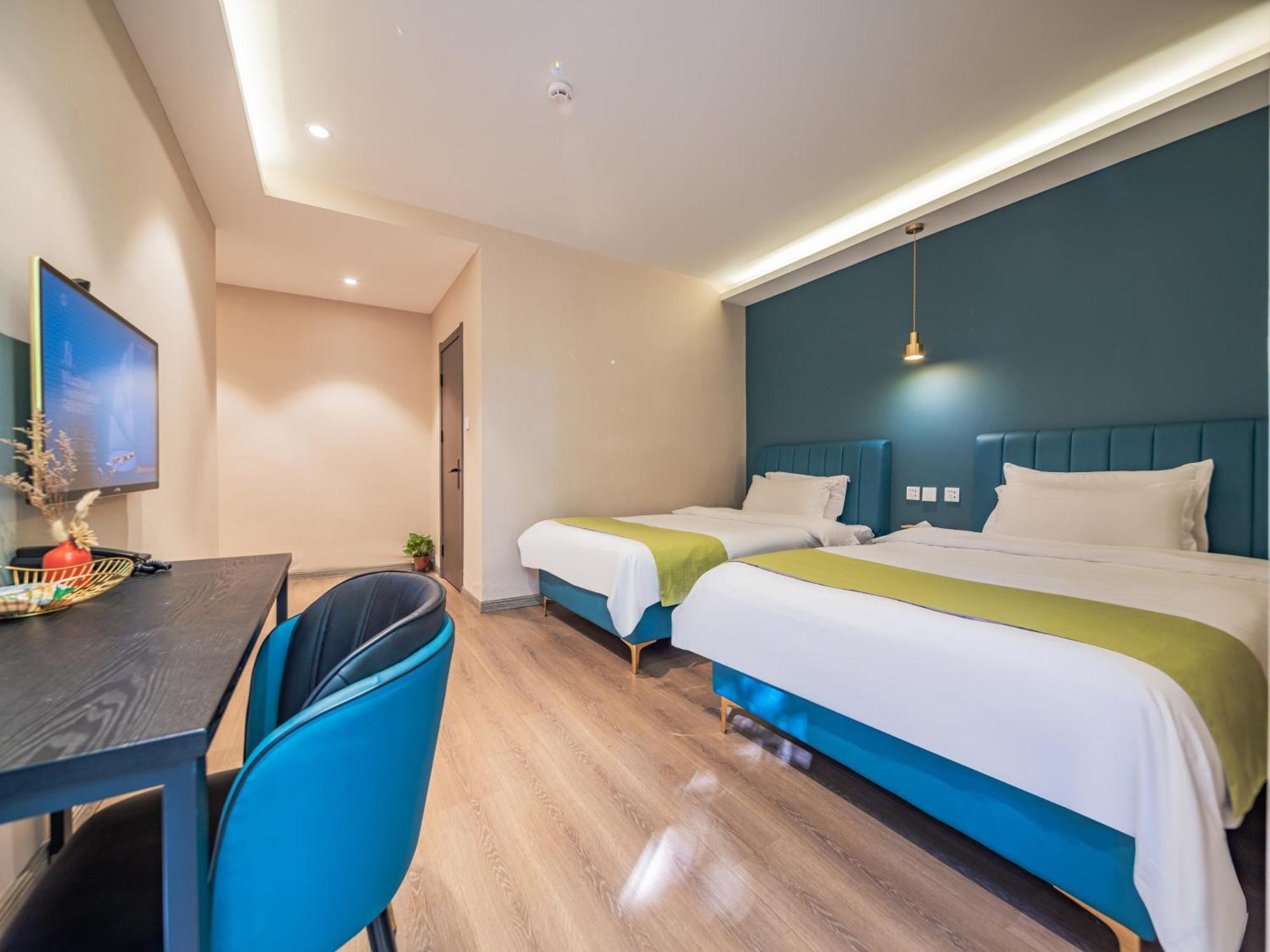 Wutong Ins Designer Hotel Сиань Экстерьер фото