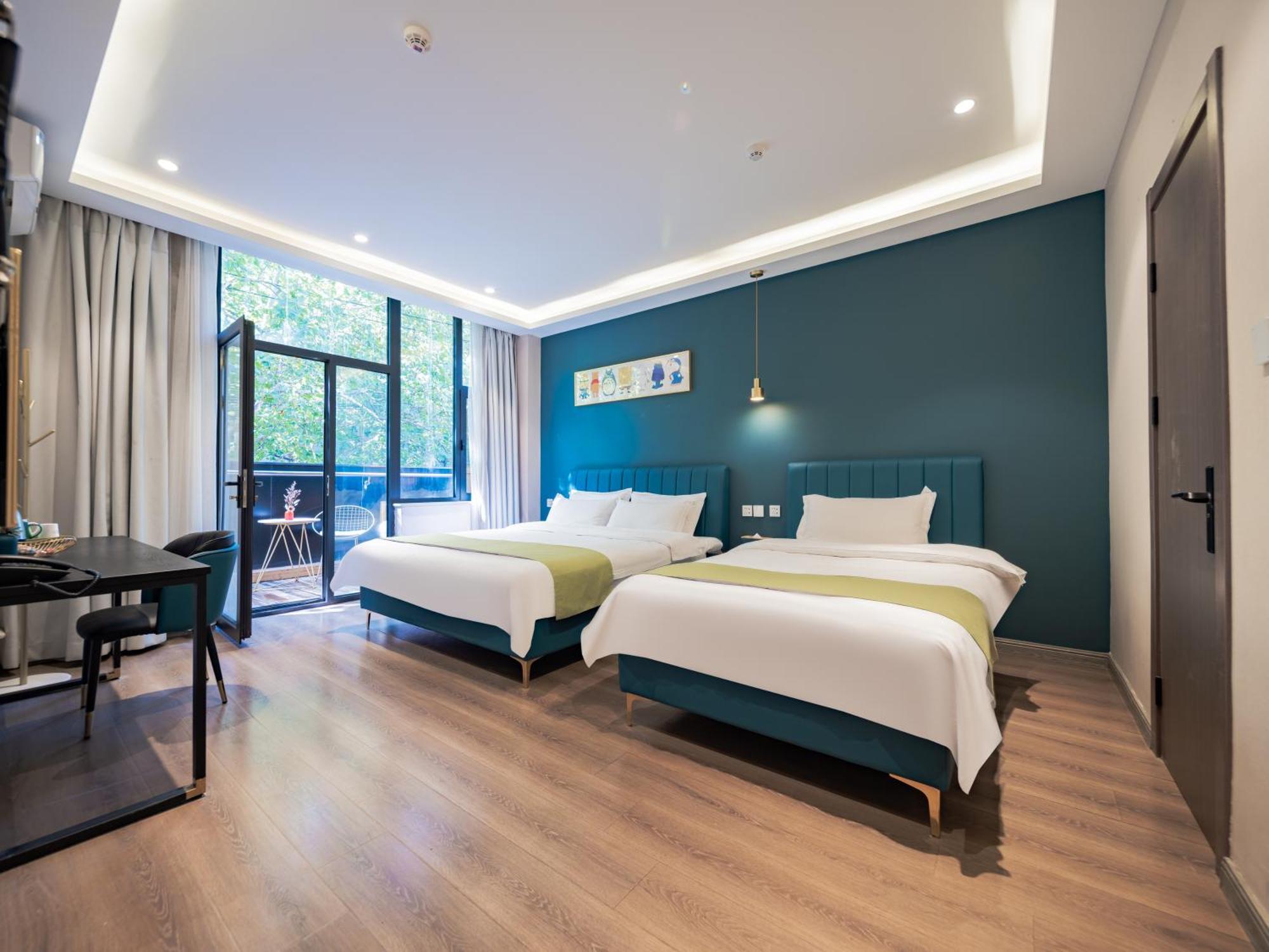 Wutong Ins Designer Hotel Сиань Экстерьер фото