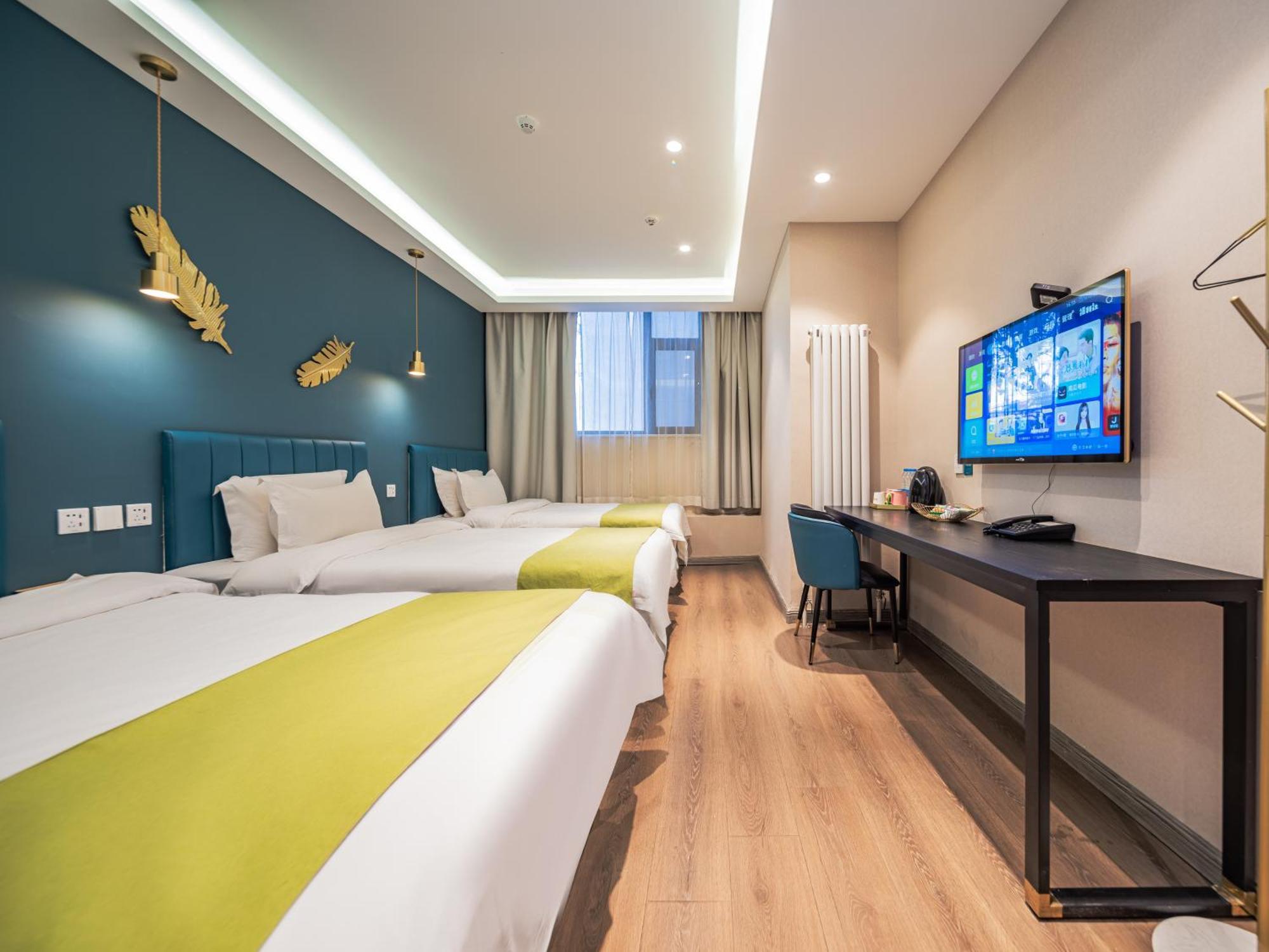 Wutong Ins Designer Hotel Сиань Экстерьер фото