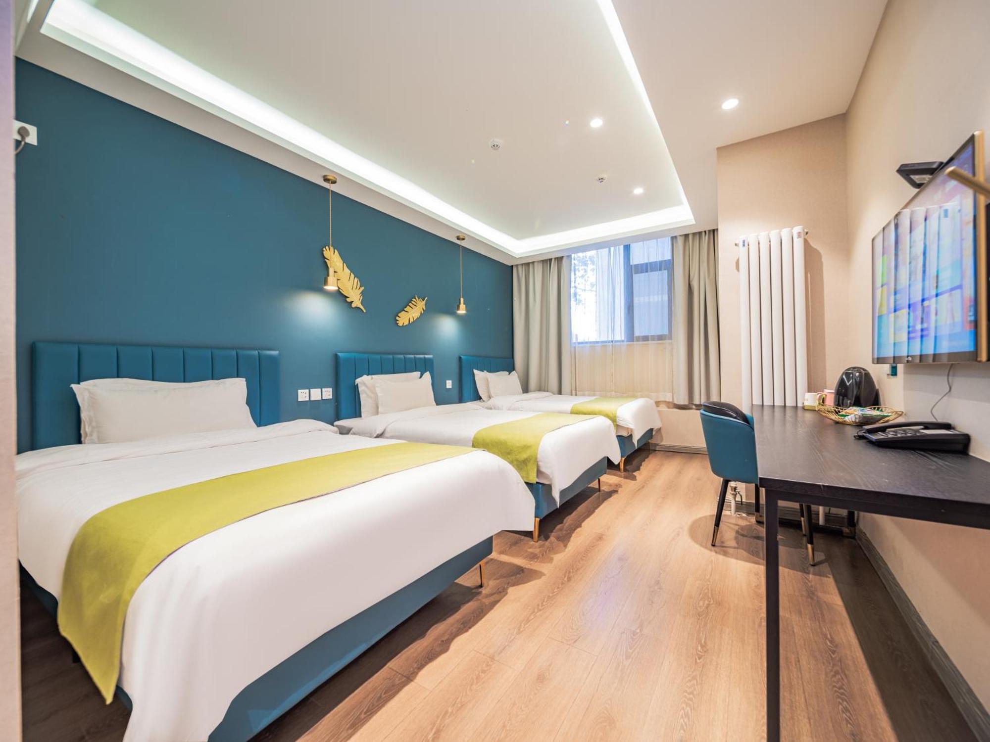 Wutong Ins Designer Hotel Сиань Экстерьер фото