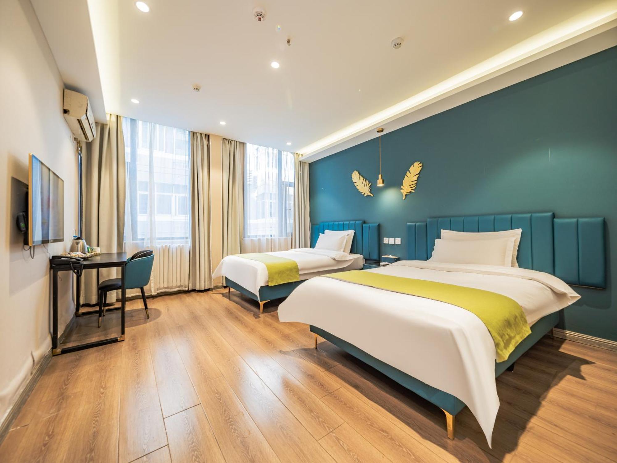 Wutong Ins Designer Hotel Сиань Экстерьер фото